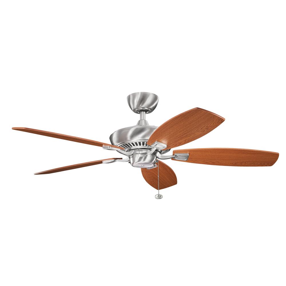 Canfield 52" Fan Brushed Stainless Steel