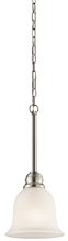 Kichler 42901NI - Tanglewood™ 6.25" 1 Light Mini Pendant Brushed Nickel