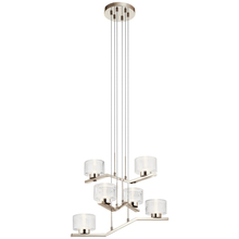 Kichler 44347PNLED - Chandelier 6Lt LED