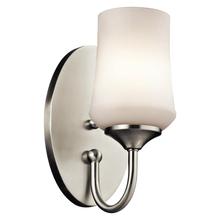 Kichler 45568NIL18 - Aubrey™ 1 Light Wall Sconce with LED Bulb Brushed Nickel