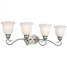 Kichler 45904NIL18 - Tanglewood™ 4 Light Vanity Light Brushed Nickel with LED Bulb