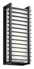 Kichler 49786BKLED - Outdoor Wall LED