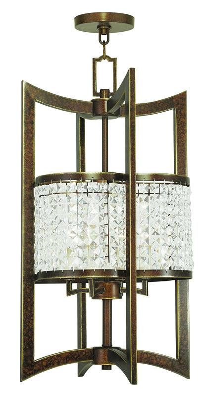 4 Light Palacial Bronze Lantern