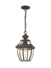 Livex Lighting 2152-07 - 1 Light Bronze Outdoor Chain Lantern