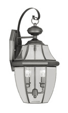 Livex Lighting 2251-04 - 2 Light Black Outdoor Wall Lantern