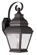 Livex Lighting 2601-07 - 1 Light Bronze Outdoor Wall Lantern