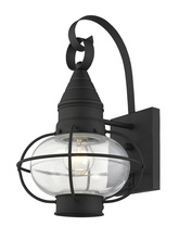 Livex Lighting 26901-04 - 1 Light Black Outdoor Wall Lantern