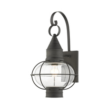 Livex Lighting 26904-61 - 1 Lt Charcoal Outdoor Wall Lantern