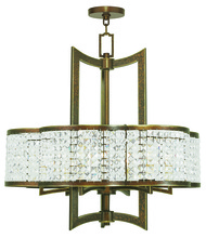 Livex Lighting 50576-64 - 6 Light Palacial Bronze Chandelier
