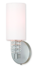 Livex Lighting 51030-91 - 1 Light Brushed Nickel Wall Sconce