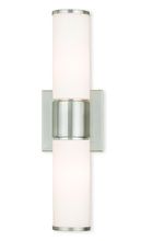 Livex Lighting 52122-91 - 2 Light BN Wall Sconce/ Bath Light