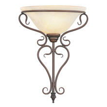 Livex Lighting 6182-58 - 1 Light Imperial Bronze Wall Sconce