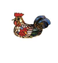 Meyda Blue 12122 - 6.5"H Rooster Accent Lamp
