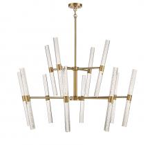 Savoy House 1-1734-24-322 - Arlon 24-light Led Chandelier In Warm Brass