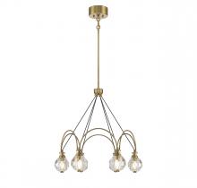 Savoy House 1-2202-6-322 - Burnham 6-light Led Chandelier In Warm Brass
