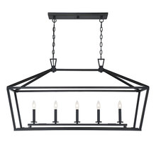 Savoy House 1-324-5-44 - Townsend 5-Light Linear Chandelier in Classic Bronze