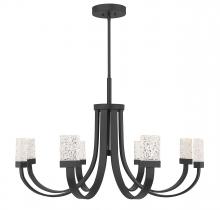 Savoy House 1-6622-9-89 - Kahn 9-light Led Chandelier In Matte Black