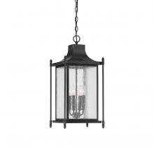 Savoy House 5-3456-BK - Dunnmore 4-light Outdoor Hanging Lantern In Black