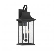 Savoy House 5-452-BK - Hancock 3-light Outdoor Wall Lantern In Matte Black