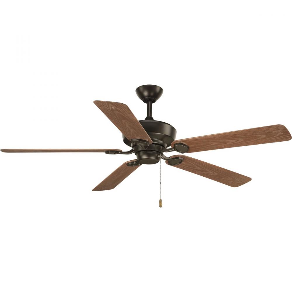 Lakehurst Collection 60" Indoor/Outdoor Five-Blade Ceiling Fan