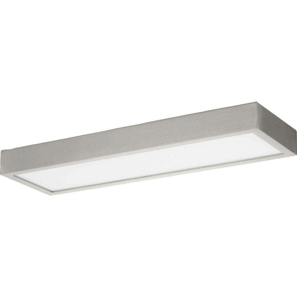 Everlume LED 16-inch Brushed Nickel Modern Style Bath Vanity Wall or Ceiling Light with Selectable 3