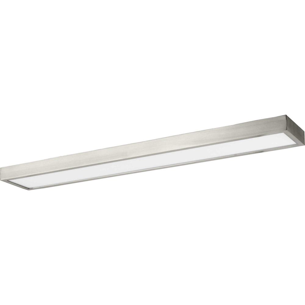Everlume LED 32-inch Brushed Nickel Modern Style Bath Vanity Wall or Ceiling Light with Selectable 3