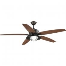 Progress P2564-2030K - Montague Collection 60" Indoor/Outdoor Five-Blade Ceiling Fan