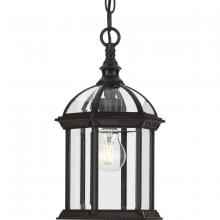 Progress P550122-020 - Dillard Collection One-Light Traditional Antique Bronze Clear Glass Outdoor Hanging Light