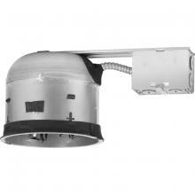 Progress P806S-R-MD-ICAT - 6" Recessed Shallow Remodel Air-Tight IC Housing