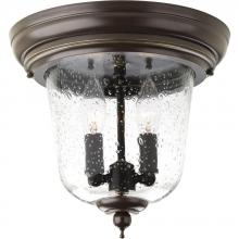 Progress P5562-20 - Ashmore Collection Two-Light 10-1/2" Close-to-Ceiling