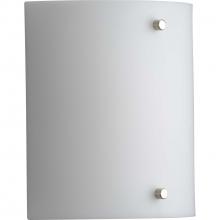 Progress P710102-060-30 - Curve LED One-Light White Opal Acrylic Modern Style Wall Sconce Light