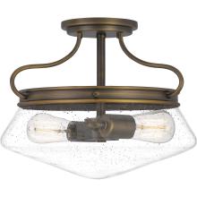 Quoizel QF5222FR - Tucker Semi-Flush Mount