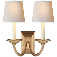 Visual Comfort & Co. Signature Collection CHD 1496GI-NP - Flemish Double Sconce