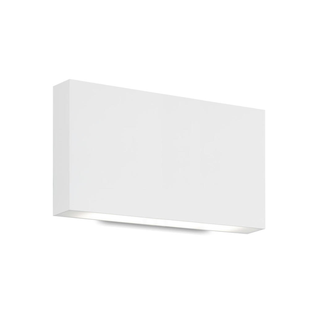 Mica 10-in White LED All terior Wall