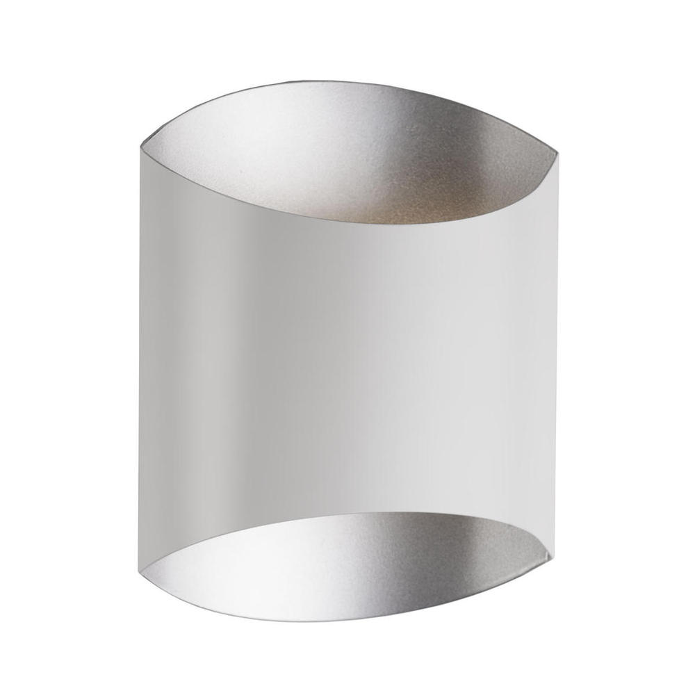 Preston 8-in White LED Wall Sconce
