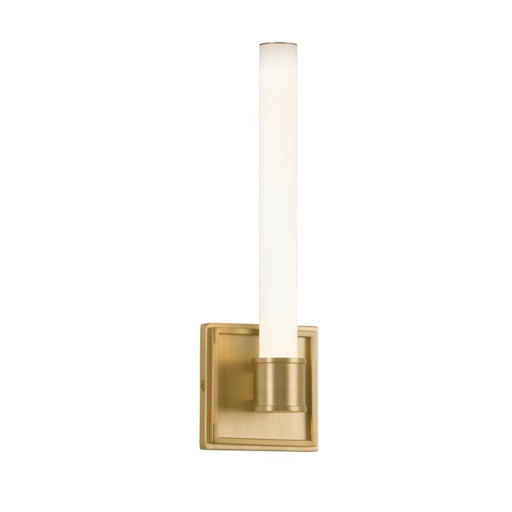 Rona 14-in Brushed Gold LED Wall Sconce