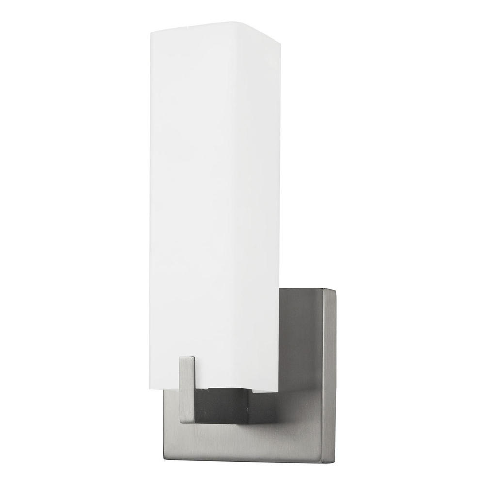 Stratford 12-in Brushed Nickel LED Wall Sconce