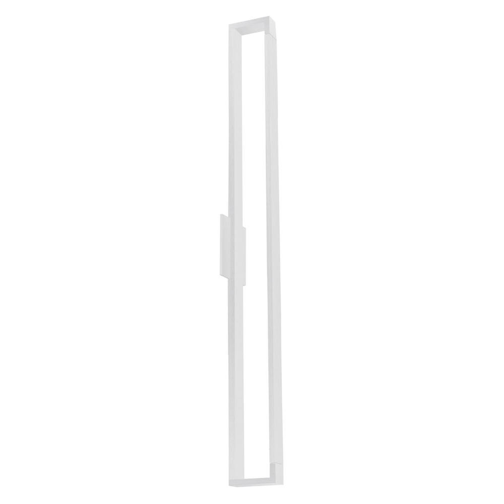 Swivel 48-in White LED Wall Sconce