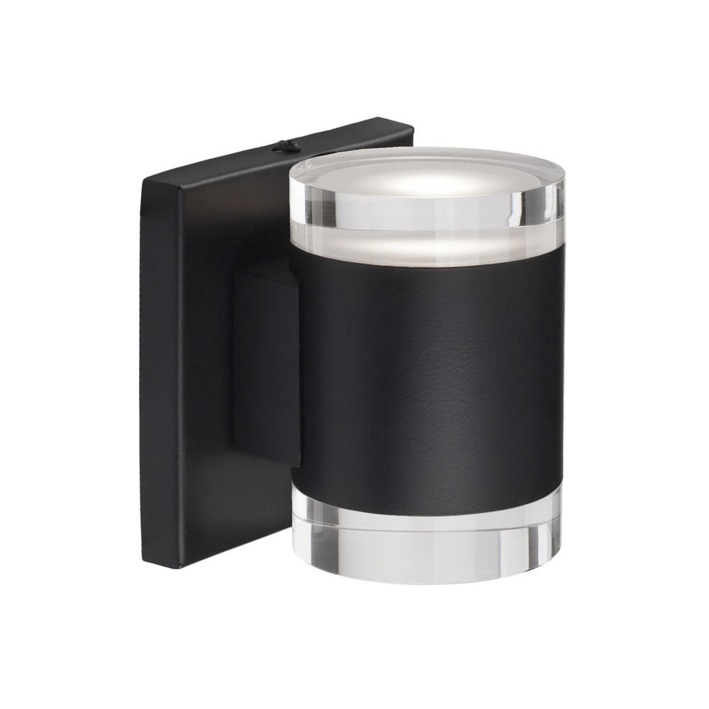 LED 2LT WALL 1200LM, 14W, 3000K, BK