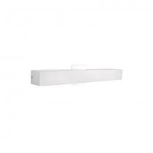 Kuzco Lighting Inc 601021CH-LED - Single Lamp Wall Sconce with White Opal Rectangular Glass