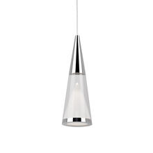 Kuzco Lighting Inc 402401CH-LED - LED CONE CH PNT, 400LM, 5W, 3000K
