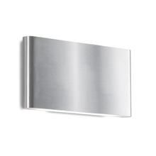 Kuzco Lighting Inc AT6510-BN - Slate 10-in Brushed Nickel LED All terior Wall