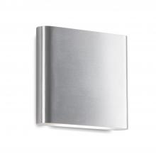 Kuzco Lighting Inc AT68006-BN - Slate 6-in Brushed Nickel LED All terior Wall