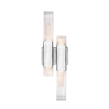 Kuzco Lighting Inc WS53322-CH - LED WAL CH SQ (MARTELO) 22W CH