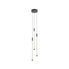 Kuzco Lighting Inc MP75221-BK - MOTIF 21", 3 HEAD MULTI-PENDANT BLACK 23W, 120VAC WITH LED DRIVER, 2700K, 90CRI