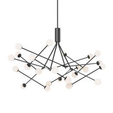 Kuzco Lighting Inc CH97358-BK - LED CHANDELIER (MOTO), 72W, 6000LM, BLACK.