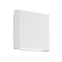 Kuzco Lighting Inc AT6506-WH - LED ALL-TERIOR WALL (SLATE) 15W WH