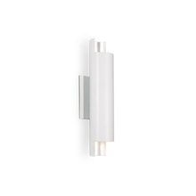 Kuzco Lighting Inc WS41216-WH/SV - LED 2LT WAL (DELA) 16W WH