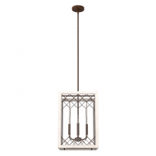 Hunter 19372 - Chevron 4 Light Lantern 14 Inch