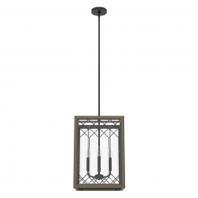 Hunter 19371 - Chevron 4 Light Lantern 14 Inch